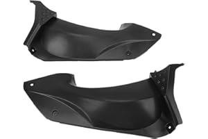 Tbest Side Air Duct Cover Fairing Impact Resistant ABS Infill Cowling Panel Protection Accessory for ZZR 1400 ZX14R 2006 2011