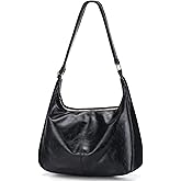Sightor Hobo Bags for Women Leather Slouchy Bag Ultra Soft Vegan Purse Vintage Shoulder Bag Trendy Everyday Handbag