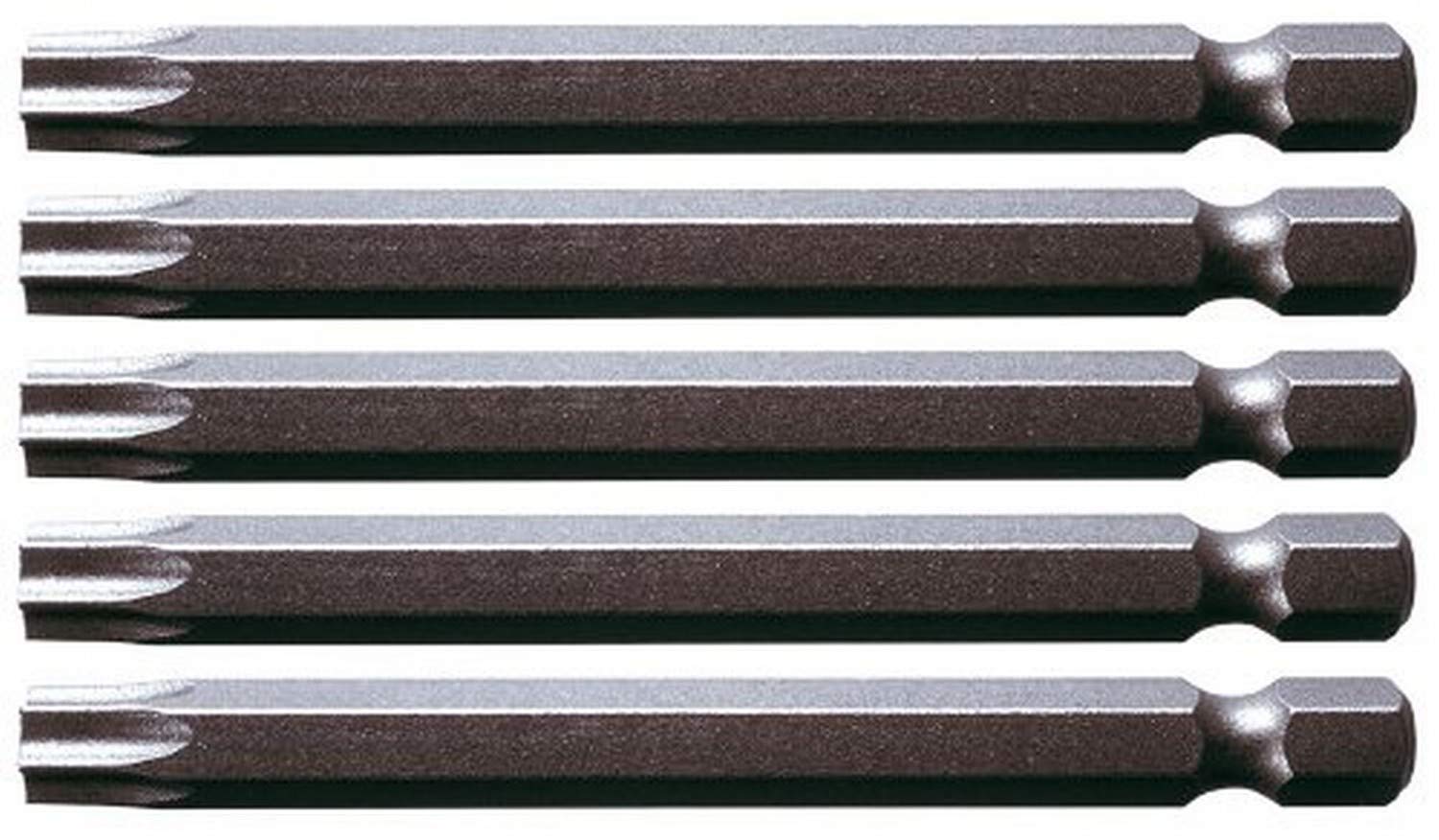 KS Tools 911.7709 75mm TB40 1/4-inch TX Classic Bits (5 Pieces)