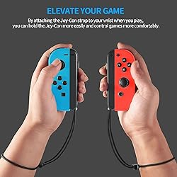 MOSAHOLL Wrist Strap for Switch Joycon – 2 Pack