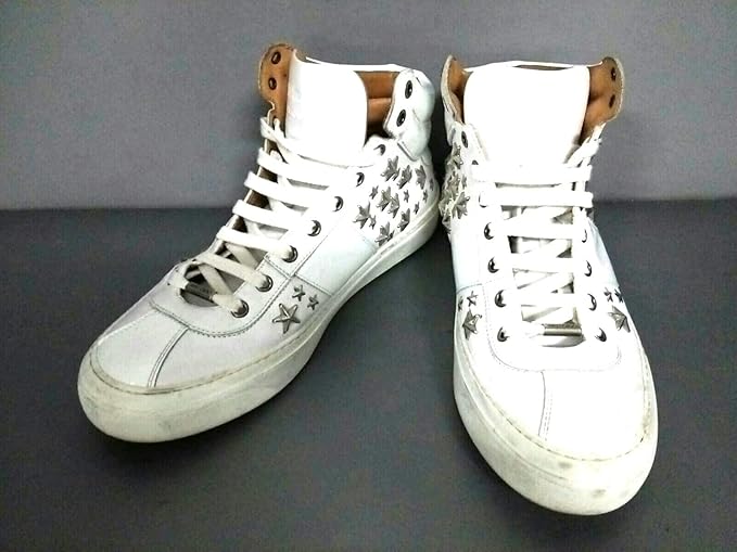 Amazon Co Jp ジミーチュウ Jimmy Choo スニーカー メンズ 白 フィリッパ 中古 服 ファッション小物