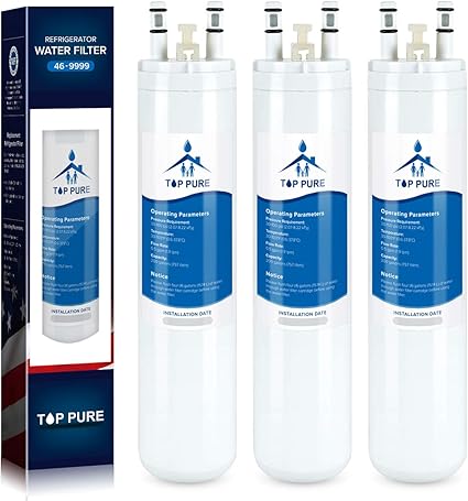 Top Pure Ultrawf Puresource Ultra Water Filter Compatible With Kenmore 9999 Kenmore 46 9999 242017800 242017801 Ps2364646 A0094e28261 3 Pack Amazon Ca Home