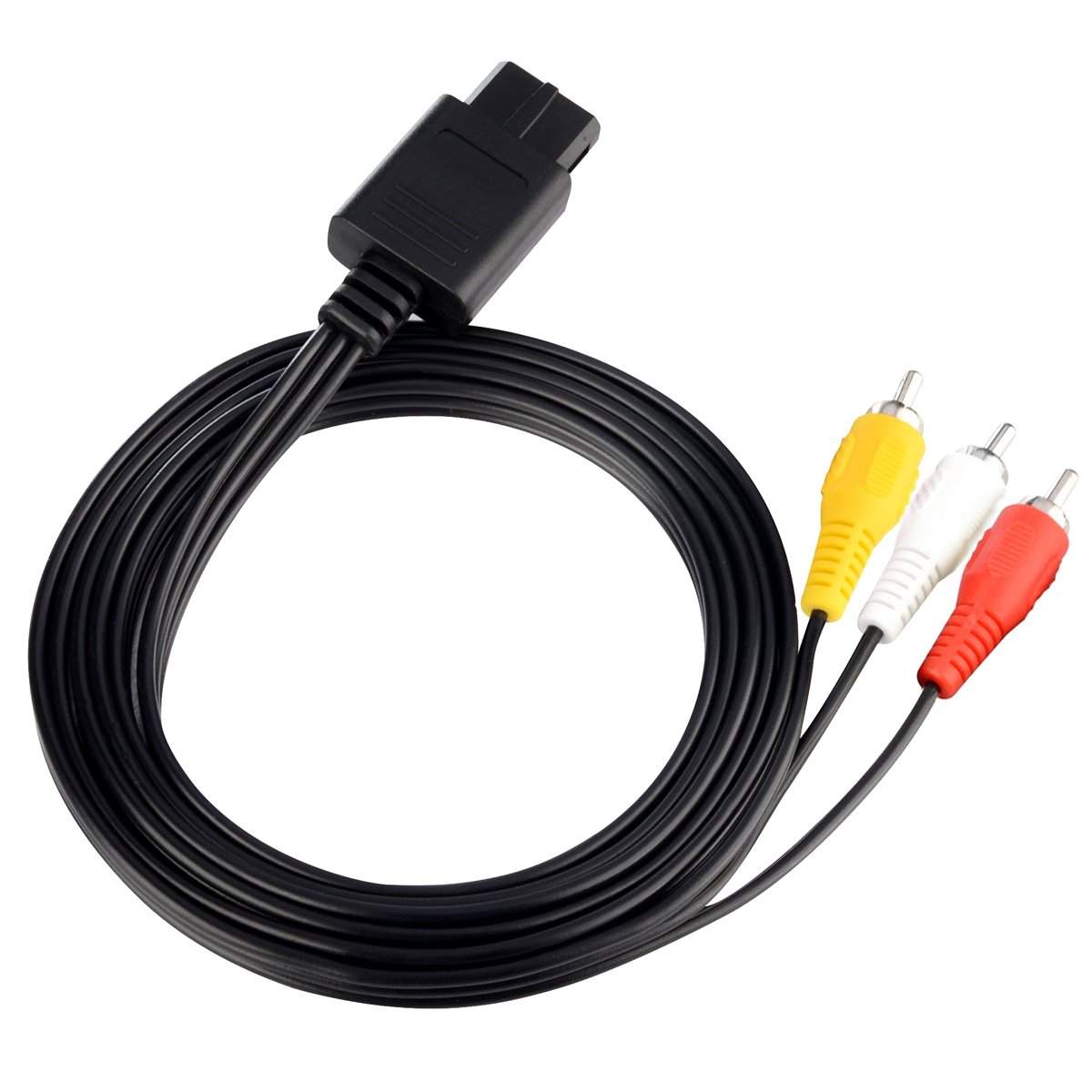 Amazon.com: AV Composite Cable compatible for Nintendo 64/GameCube/Super  Nintendo SNES, replacement TV cords by Ponkor: Home Audio & Theater