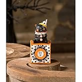 Bethany Lowe - Party Hat Kitty on Block - MA3077