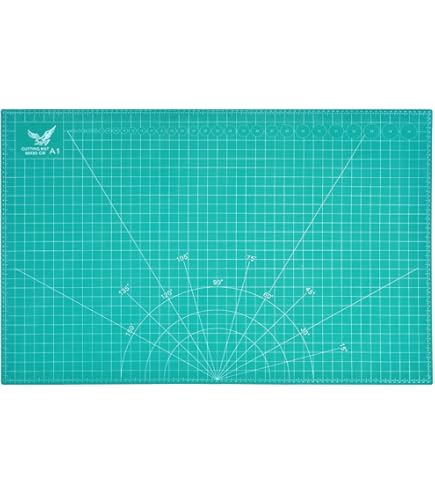 Base Tabla De Corte Con Medidas A3 - Verde - Oferta - Descuentos Rata