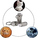SUSSURRO 6 Pack Pet ID Tags Barrel Tube Stainless Steel Collar Tag view 3