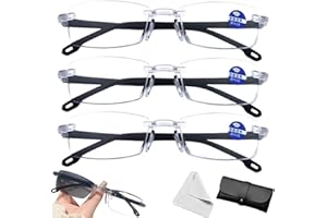 Invisposture Glasses, Invisposture Auto-Focus Anti-Blue Reading Glasses, Intelligent Dual Focus for Women Men