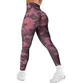 YEOREO Workout Leggings for Women Jada Scrunch Butt Lifting Leggings Seamless Screen Print Gym Yoga Pants