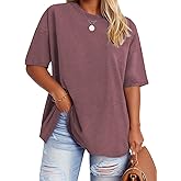 VISLILY Plus-Size-Tops for Women Casual Short Sleeve T Shirts Summer Crew Neck Tees Oversized Comfy Loose Fit Tunics XL-5XL