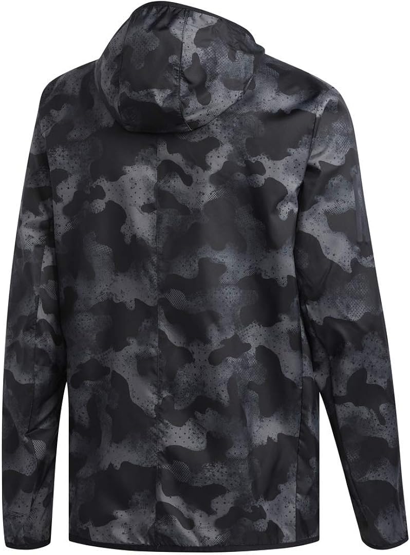 adidas Men's Own The Run Hooded Jacket : Clothing