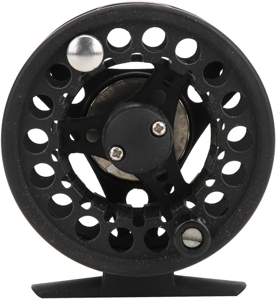 Fly Fishing Reel, All-Metal Fly Fishing Wheel Pressure Casting Bearing Gapless Wire Wheel Line Reel Tackle(3/4) Fishing Supplies