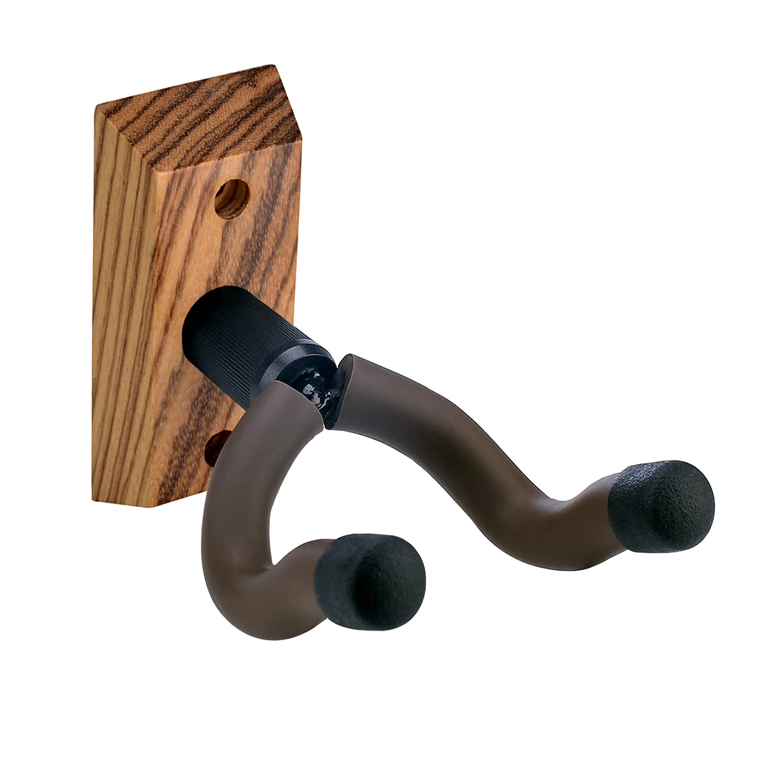 Guitar Wall Holder,Zebra Hardwood Guitar Ukulele Wall Mount,Guitar Hanger Wall Hook,Holder,Stand,for Acoustic,Electric,Guitar,Bass,Banjo,Mandolin,Ukulele