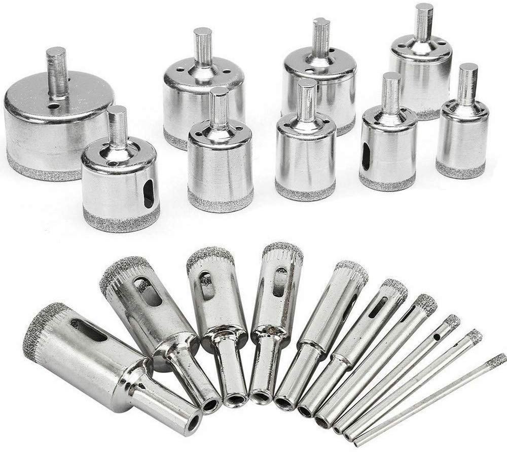45mm Hole Saw Drill Bit Diamond Cutter for Tile Ceramic Glass Marble Cutting,Pack of 1