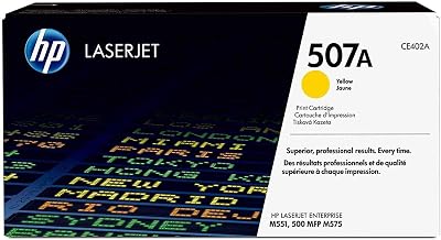 HP 507A CE402A Original Yellow Laser Toner Cartridge for Enterprise 500 M551