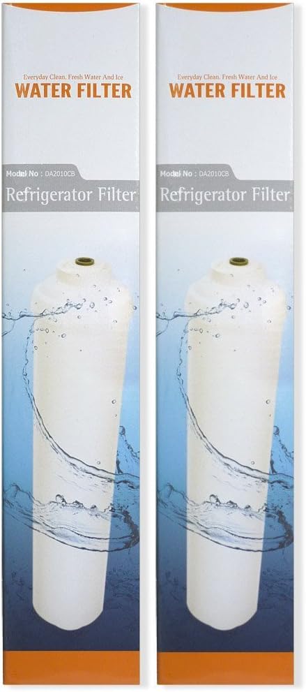 2x Microfilter DA2010CB - External Fridge Water Filter compatible