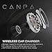 Magnetic Wireless Car Charger - for Apple iPhone XS/XR/X/8, Samsung Galaxy S9/S8/S7/S6 edge and All QI-Enabled Devices UPGRADED 10W …