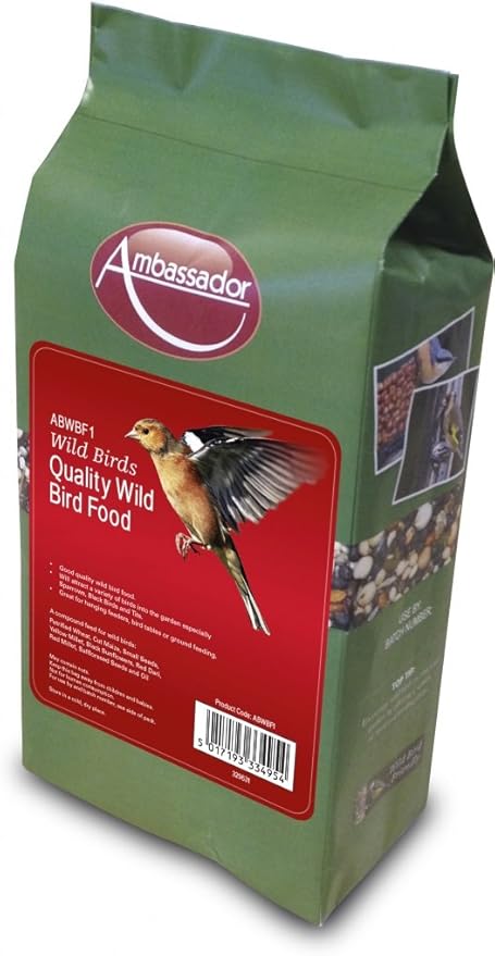 Ambassador Quality Wild Bird Food 20kg Amazon Co Uk Kitchen Home