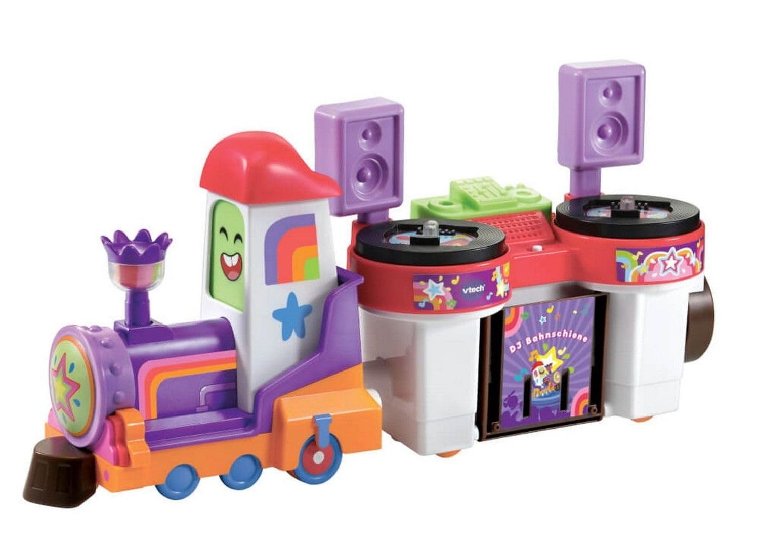 VTech 80-528904 TUT train track baby toy, baby vehicle, toy car, Cory speedster, DJ