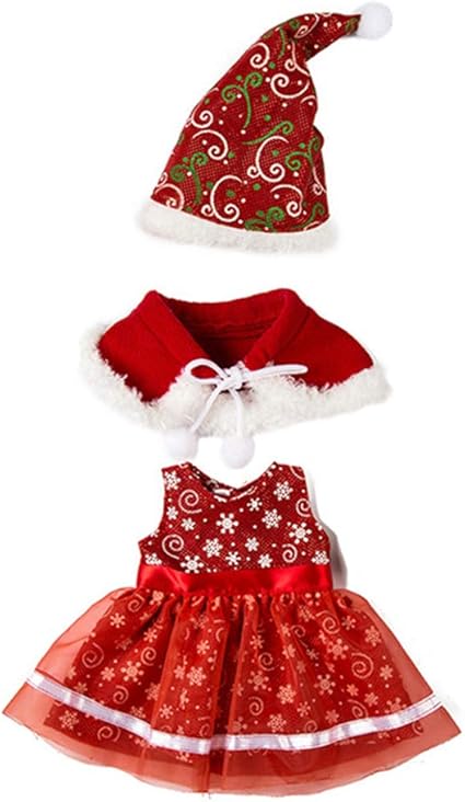 Teyiwei 18 Zoll Mini Weihnachten Puppe Kleid Hut Schal Set Amerikanische Madchen Puppen Rot Winter Kleidung Set Madchen Spielzeug Puppen Outfits Zubehor Geschenk Fur Weihnachten Amazon De Drogerie Korperpflege