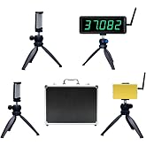 F-winner Laser Timer for Sprints,Stopwatch for Track 40 60 Yard Dash,Electronic Stopwatch for Running,Football,Track &amp; Field Speed Training, Battery Powered Race Timer