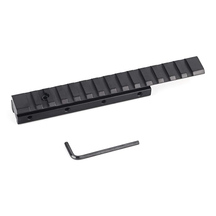 thumbnail image 2 of Tactical Picatinny Rail Adapter – Single/Double Tube For 20mm Rail Mount Hunting 2 of 5