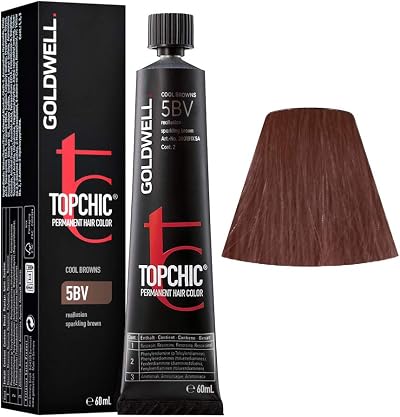 Goldwell Topchic TB Permanent Hair Colour 5Bv Sparkling Brown 60 ml