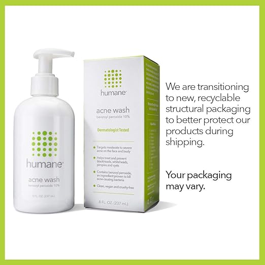 humane acne wash