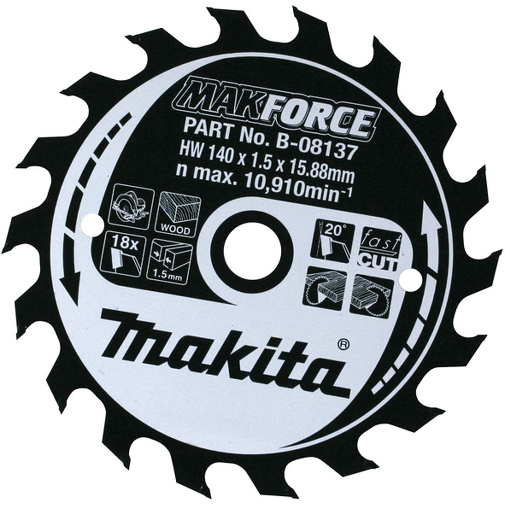 Makita B-32203 MAKFORCE TCT Saw Blade 160x20x24T