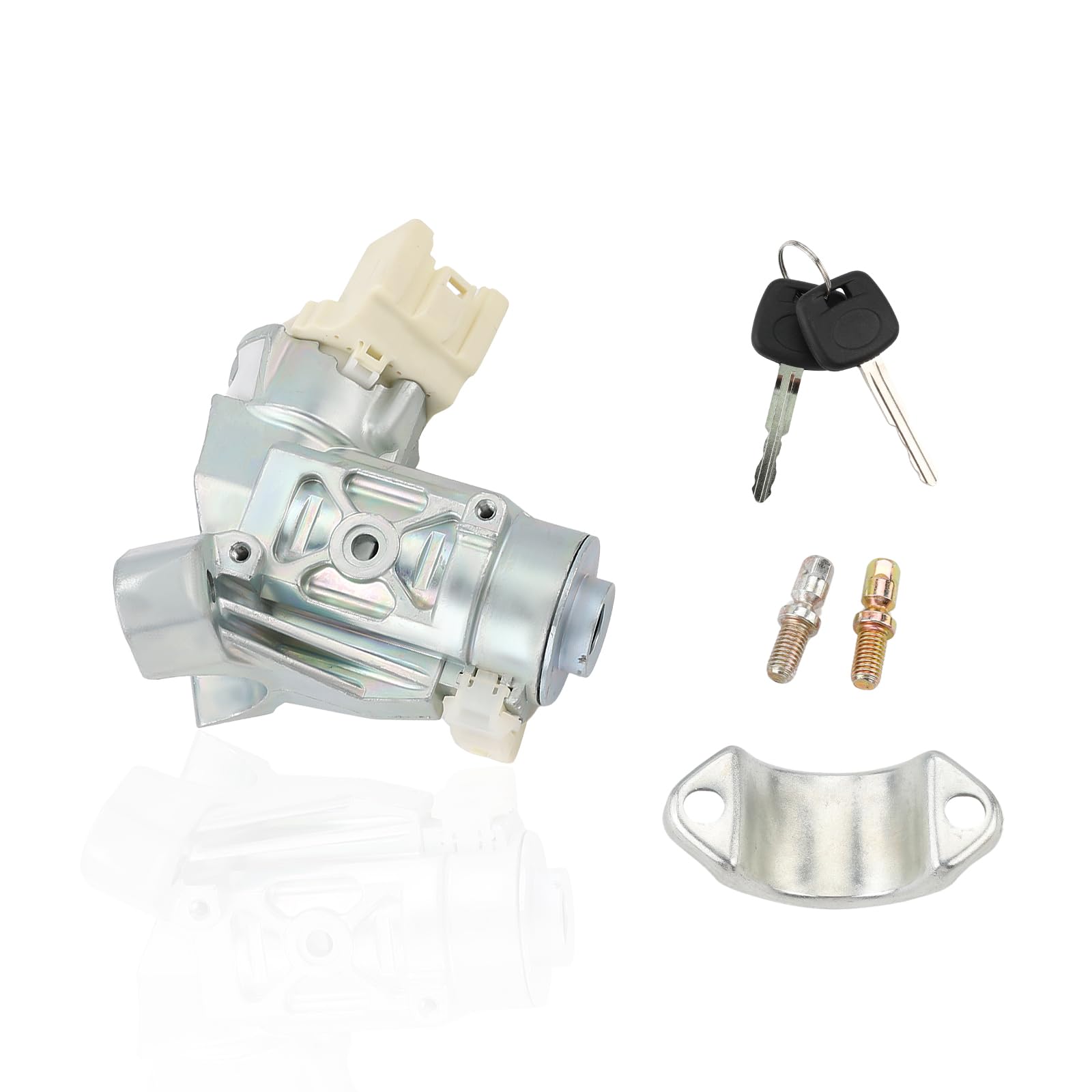 Photo 1 of VANJING Ignition Switch Ignition Lock Cylinder Housing Assembly Compatible with Toyota Tacoma 2005-2015 Yaris Camry Scion XD Ignition Lock Cylinder Switch Replacement for 45020-22-16 450202216