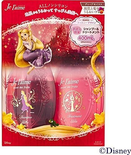 Amazon ジュレ ム ディープモイスト シャンプー トリートメント ポンプペア 各400ml 塔の上のラプンツェル ラプンツェル シャンプー 通販