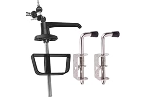 Hurrikom Shed Door Latch Kit with 5 Keys -L-Handle Lock Kit and 2 Packs Spring Loaded Latch Hardware for Sheds, Gates, Barn Doors, Wooden Window, Chicken Coops