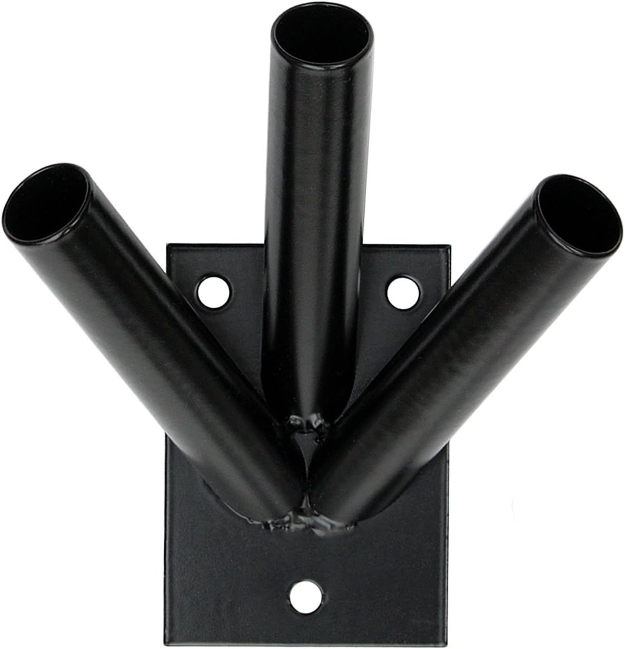 Flag Pole Holder Flagpole Holder with Triple Black Amazon.co.uk