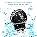 Jtron Momentary Push Button Switches Off-(ON) Waterproof Button Switches Reset Rubber Casing Push Button Switch Black for Car Boat (12~24V/10A)