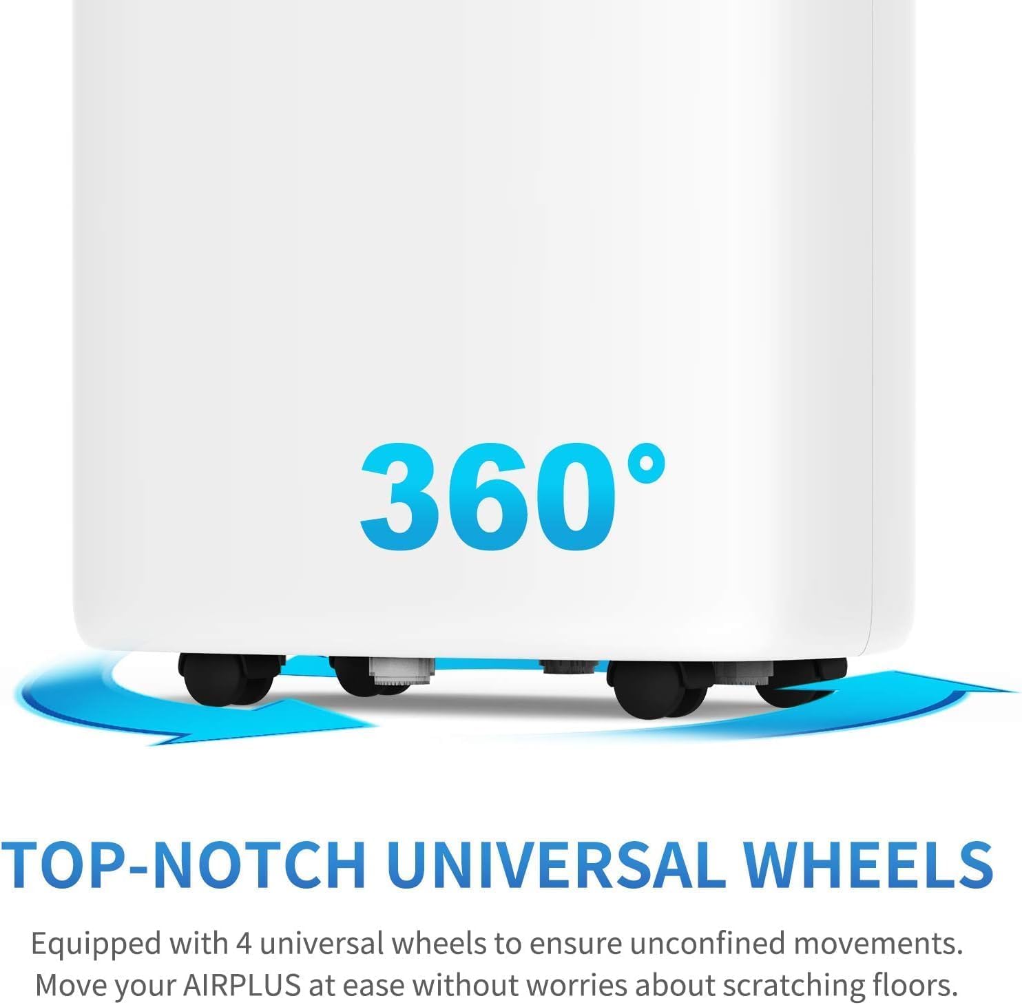 AIRPLUS 1,500 Sq. Ft Dehumidifier for Basement, 30 Pints Powerful Dehumidifier for Home, Large Rooms, Bedrooms, Sufficient Capacity Water Tank with Drain Hose (AP1907)