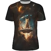 3D Pattern Print T-Shirt Breathable Cool Lightweight Flexible Easy to Match Diverse and Stylish