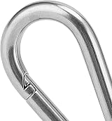 KOHAND M8 Stainless Steel Spring Snap Hooks 10pcs Heavy Duty Quick Link view 5
