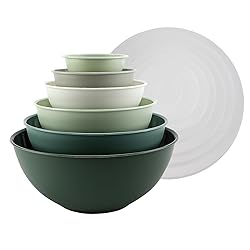 COOK WITH COLOR Mixing Bowls with Lids - 12 Piece