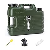 GIGYES 5 Gallon Water Jug, Camping Water Tank with