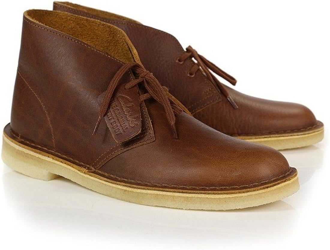 clarks desert boot tan tumbled