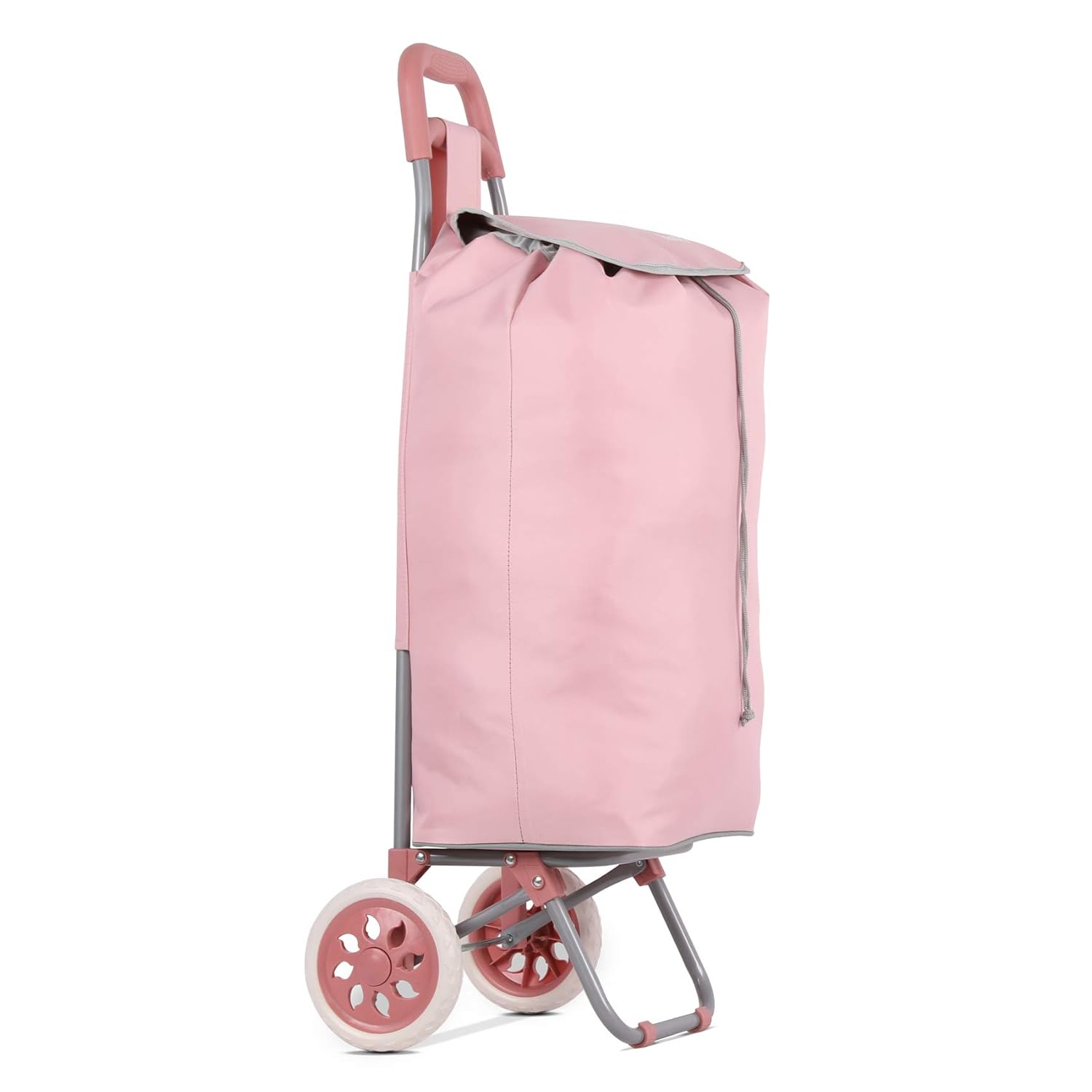 Shopping Bags Baskets Rosegold Hoppa 23 Lightweight Grocery Foldable Shopping Cart Trolley Home