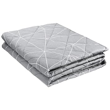 Sivio 5 Lb Weighted Blanket For Kids 36x48 Weighted Blanket With 100 Cotton Premium Glass Beads Perfect For Toddler Children From 30 To 60