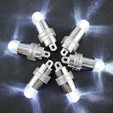 Acmee® Bright Non-blinking LED Balloon Lights for Balloon Paper Lantern Party Decoration (White, Pack of 12)