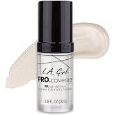 L.A. Girl Pro Coverage Liquid Foundation, White, 0.95 Fl Oz