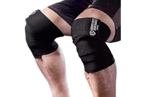 TAVIEW Elbow Wraps for Weightlifting (1 Pair), 47" Elastic Elbow Support & Compression Powerlifting, Fitness, Cross Training & Gym Workout - Elbow Straps for Weight Lifting