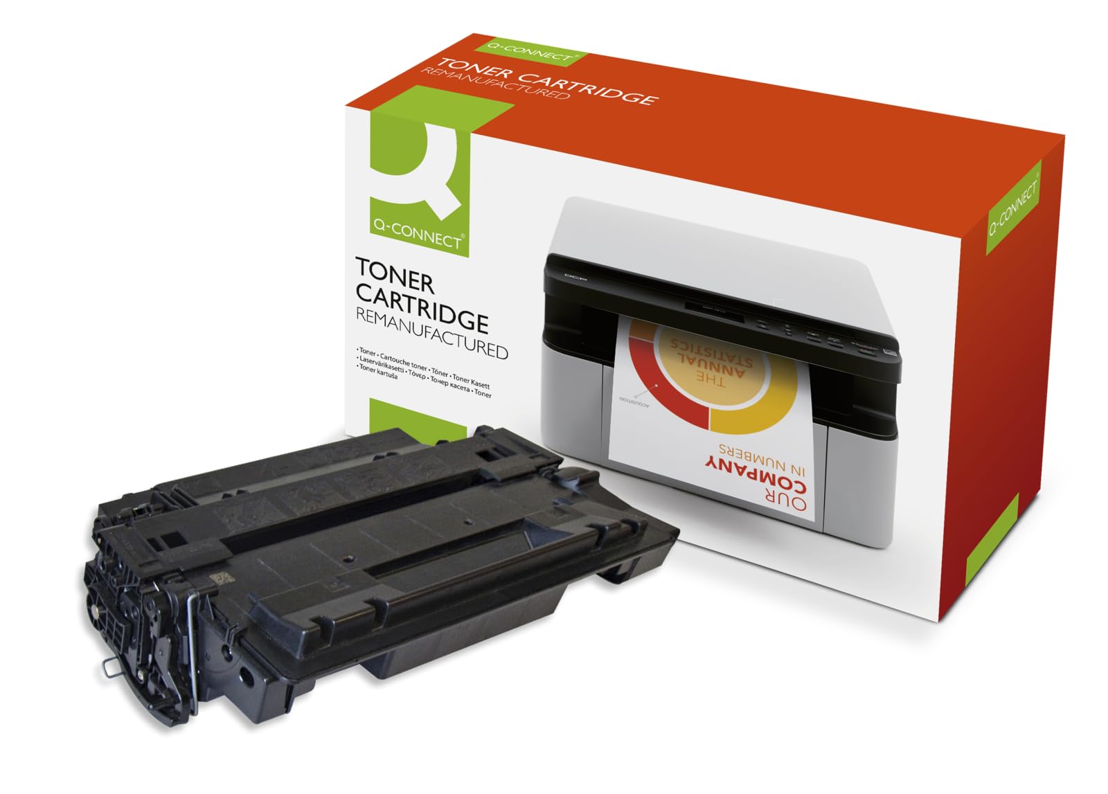 Q-Connect Compatible Solution HP 55A Black Laserjet Toner Cartridge