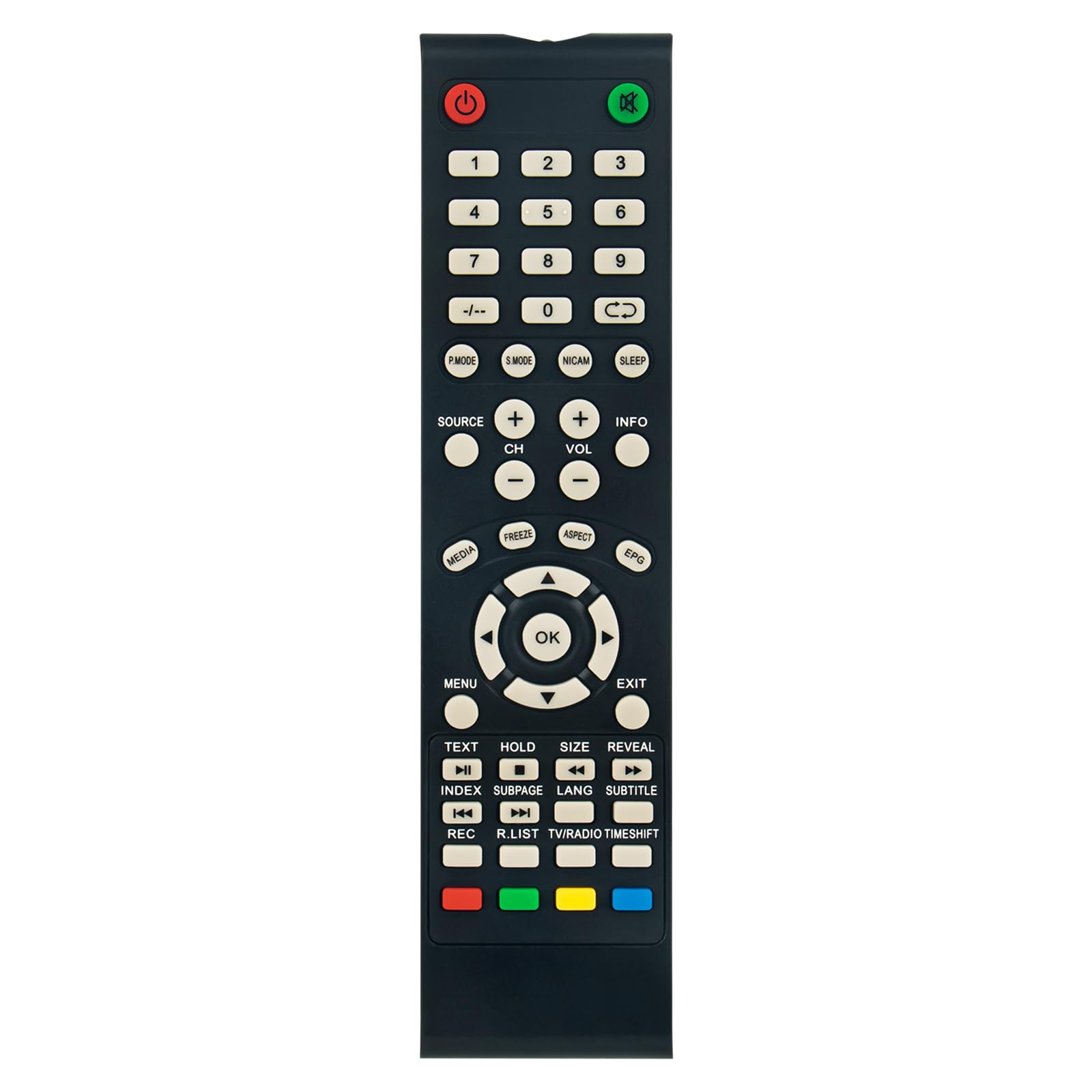 VINABTY Replacement Remote Control Fit for AKAI TV AKTV4620