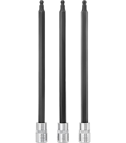 Capri Tools 3-0605 Long 4 mm Hex Bit Socket, 1/4-Inch Drive