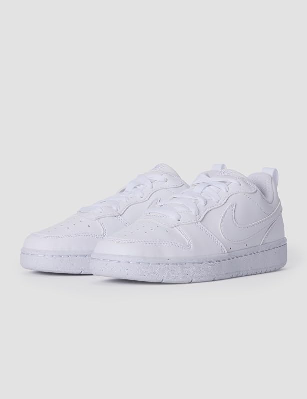 Mixte Enfant Court Borough Low Recraft (GS) Fashion-Sneakers, White, 37.5 EU