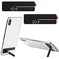 TIESOME 2 Pcs Ultra-Thin Invisible Kickstand, Adjustable Vertical and Horizontal Placement Stand, Metal Case Compatible With Any Cellphone