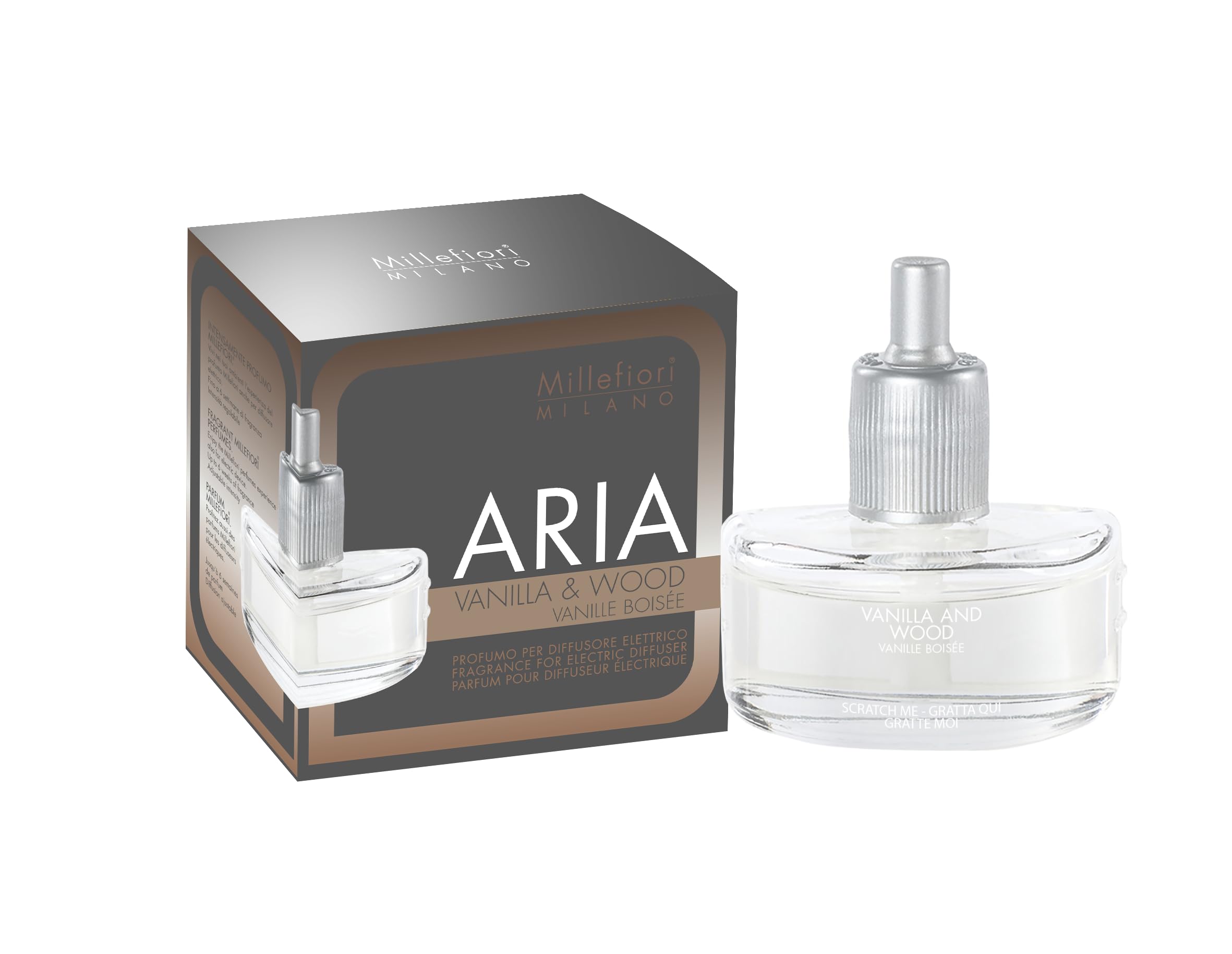 Millefiori Aria Electric Diffuser Refill | Vanilla & Wood | 20 ml